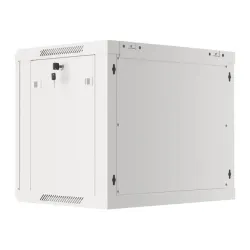 Szafa instalacyjna Rack wisząca 19" 9U 600x450 szara | PartsPC.pl