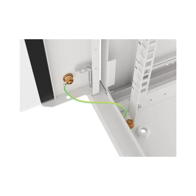 Szafa instalacyjna Rack wisząca 19" 9U 600x450 szara | PartsPC.pl