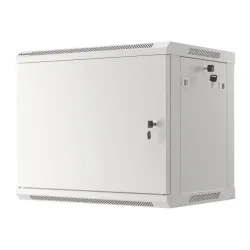 Szafa instalacyjna Rack wisząca 19" 9U 600x450 szara | PartsPC.pl