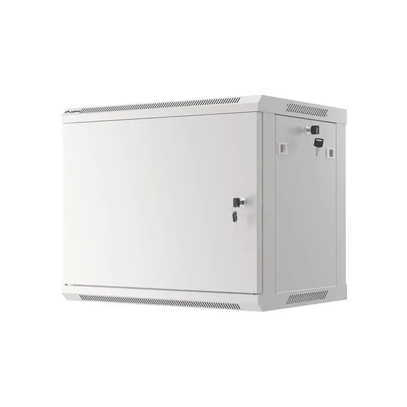 Szafa instalacyjna Rack wisząca 19" 9U 600x450 szara | PartsPC.pl