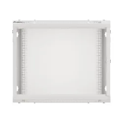 Szafa instalacyjna Rack wisząca 19" 9U 600x450 szara | PartsPC.pl