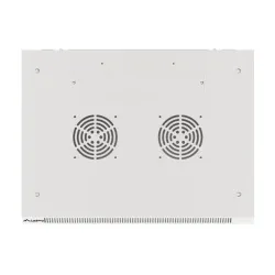 Szafa instalacyjna Rack wisząca 19" 9U 600x450 szara | PartsPC.pl