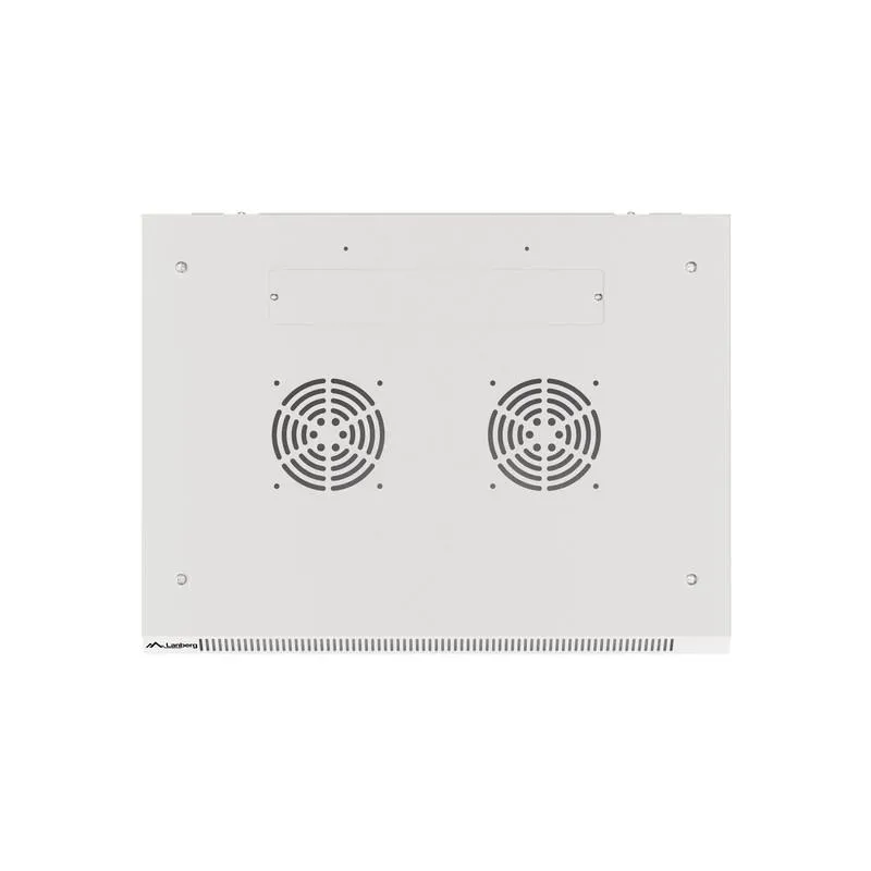 Szafa instalacyjna Rack wisząca 19" 9U 600x450 szara | PartsPC.pl