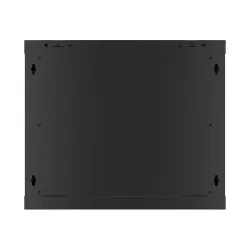 Szafa instalacyjna Rack wisząca 19" 9U 600x600 czarna | PartsPC.pl