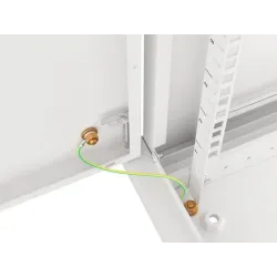 Szafa instalacyjna Rack wisząca 19" 9U 600x600 szara | PartsPC.pl