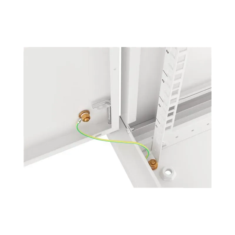 Szafa instalacyjna Rack wisząca 19" 9U 600x600 szara | PartsPC.pl