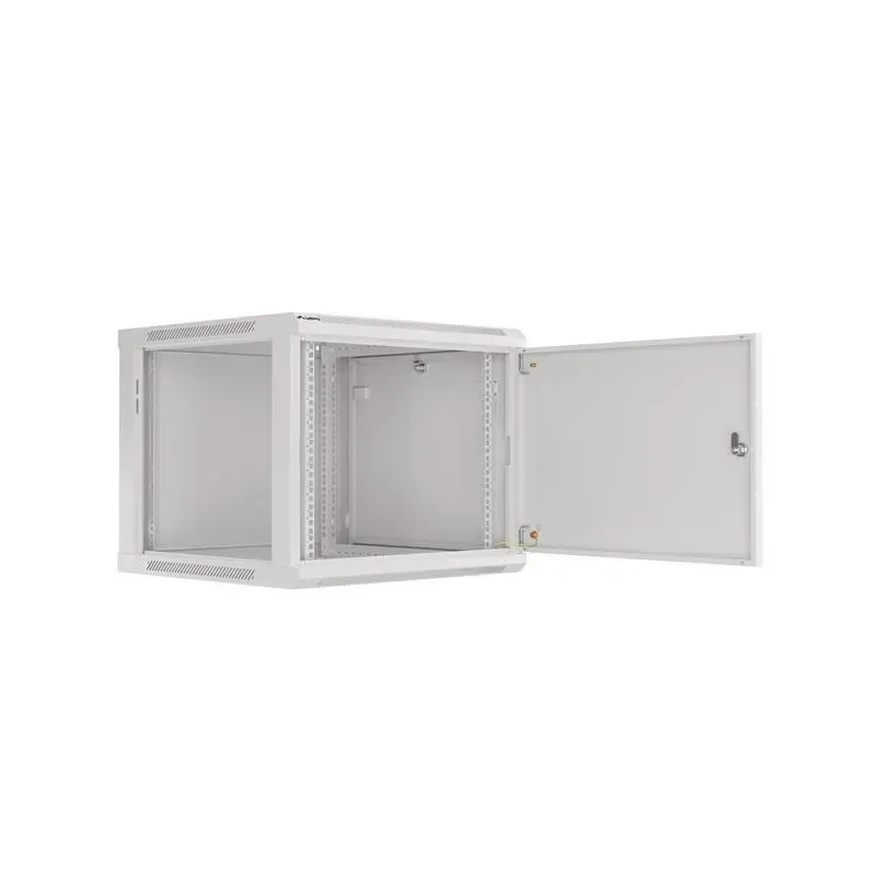 Szafa instalacyjna Rack wisząca 19" 9U 600x600 szara | PartsPC.pl