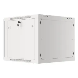 Szafa instalacyjna Rack wisząca 19" 9U 600x600 szara | PartsPC.pl