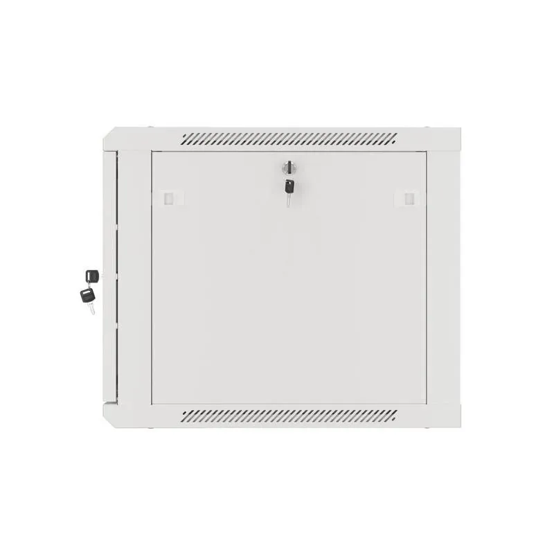 Szafa instalacyjna Rack wisząca 19" 9U 600x600 szara | PartsPC.pl