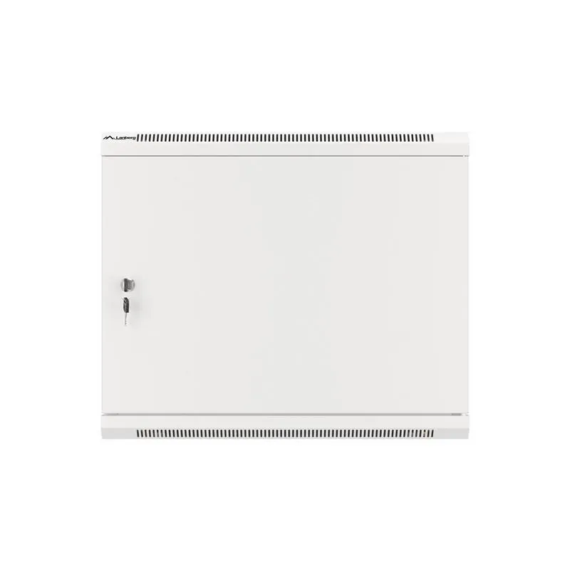 Szafa instalacyjna Rack wisząca 19" 9U 600x600 szara | PartsPC.pl