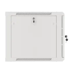 Szafa instalacyjna Rack wisząca 19" 9U 600x600 szara | PartsPC.pl