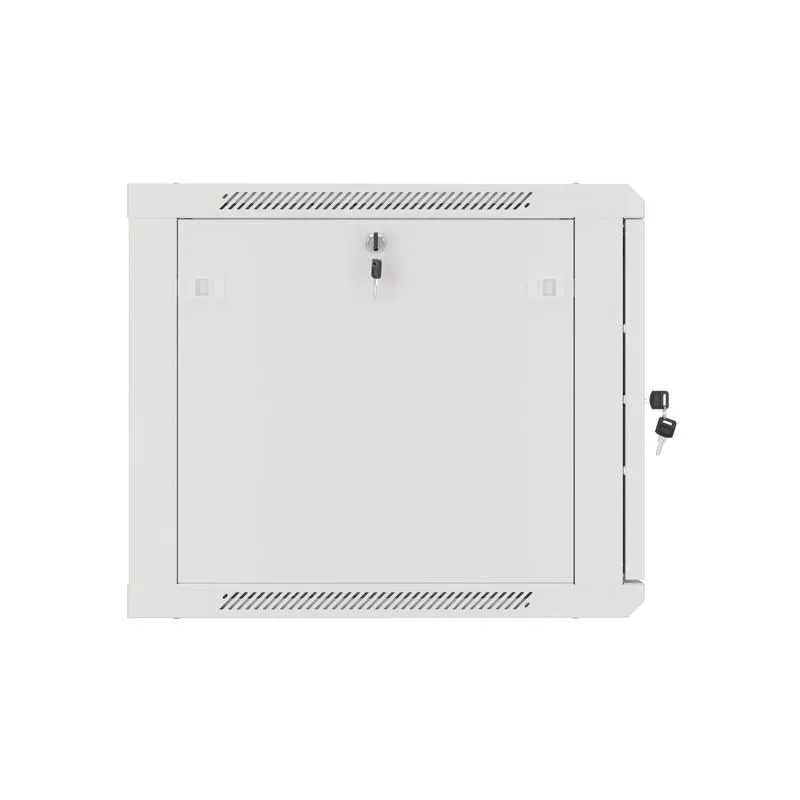 Szafa instalacyjna Rack wisząca 19" 9U 600x600 szara | PartsPC.pl