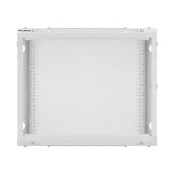 Szafa instalacyjna Rack wisząca 19" 9U 600x600 szara | PartsPC.pl