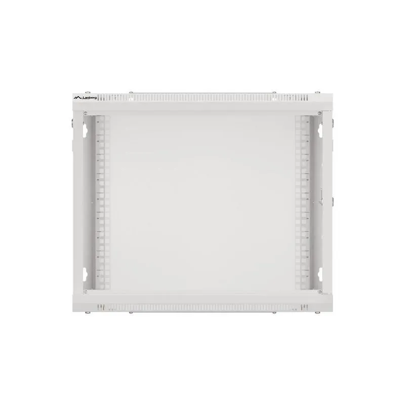 Szafa instalacyjna Rack wisząca 19" 9U 600x600 szara | PartsPC.pl