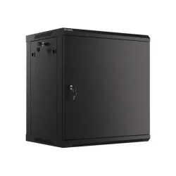 Szafa instalacyjna Rack wisząca 19" 12U 600x450 czarna | PartsPC.pl