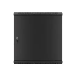 Szafa instalacyjna Rack wisząca 19" 12U 600x450 czarna | PartsPC.pl