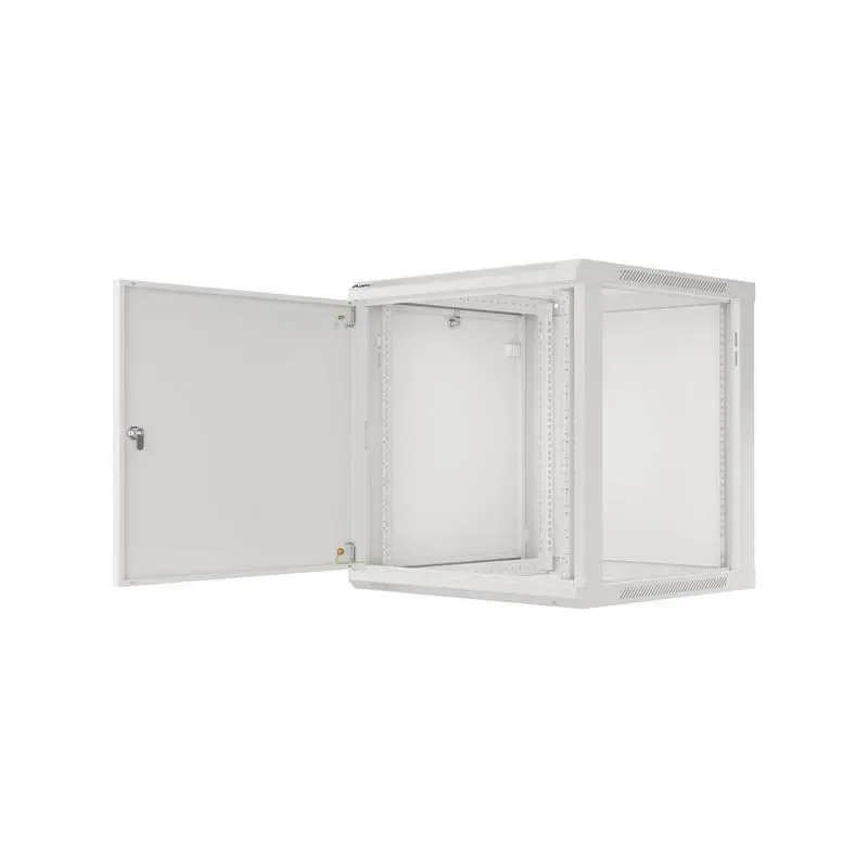 Szafa instalacyjna Rack wisząca 19" 12U 600x600 szara | PartsPC.pl