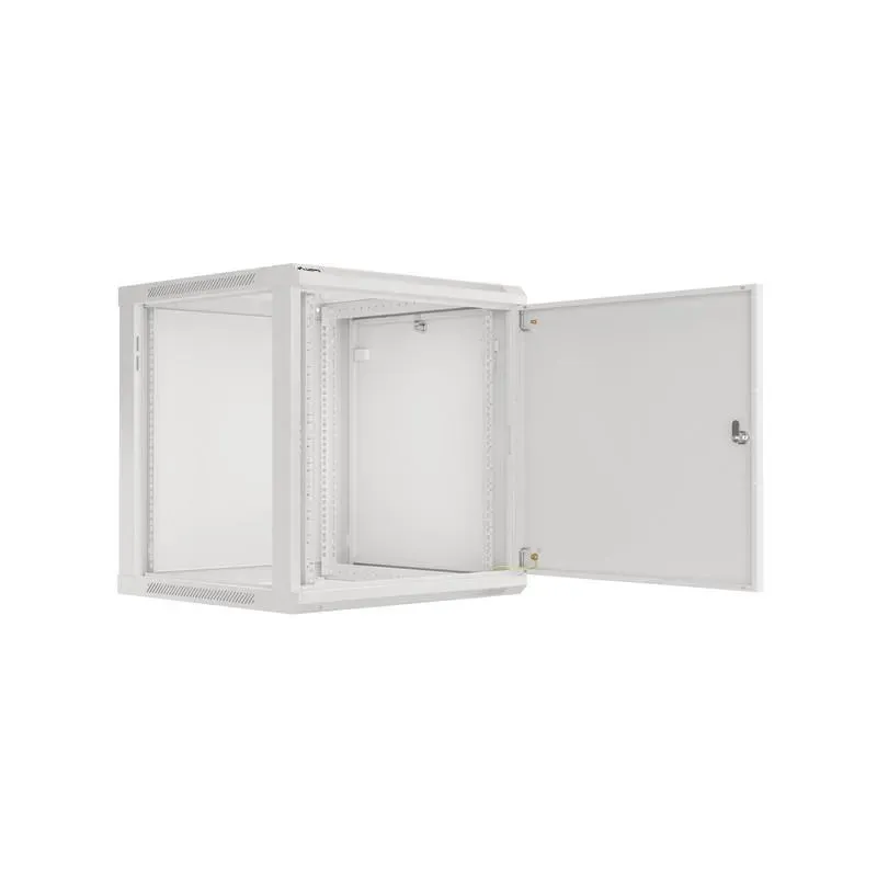 Szafa instalacyjna Rack wisząca 19" 12U 600x600 szara | PartsPC.pl