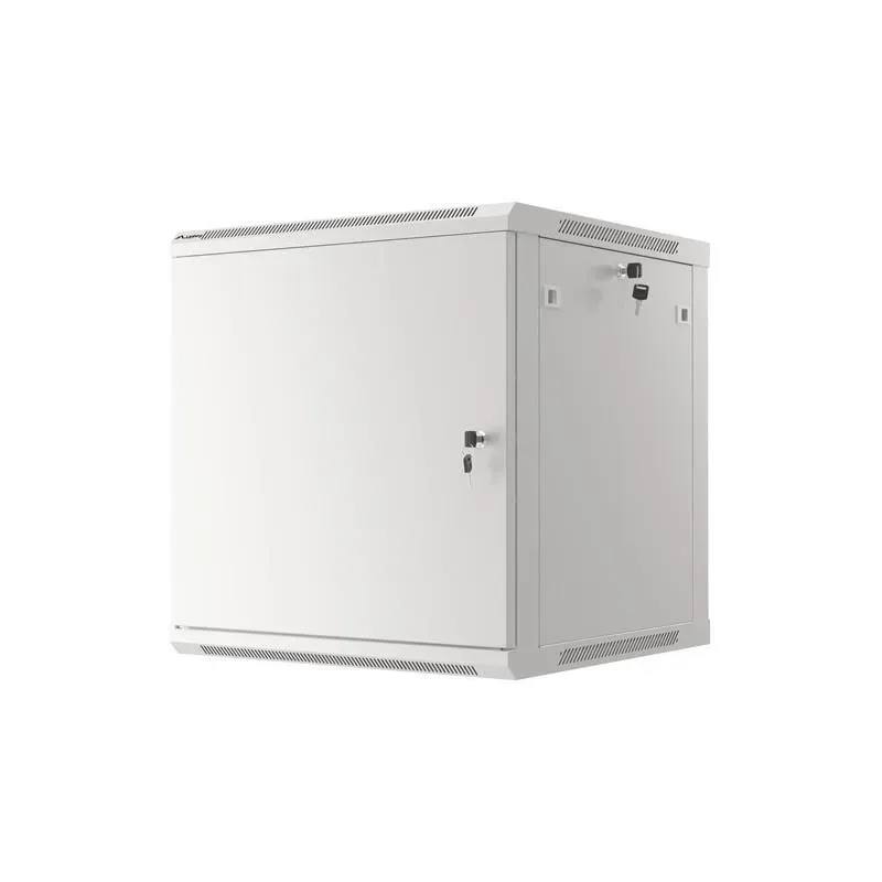 Szafa instalacyjna Rack wisząca 19" 12U 600x600 szara | PartsPC.pl