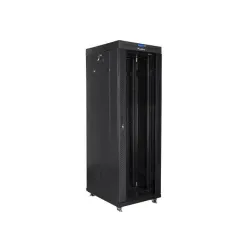 Szafa instalacyjna Rack stojąca 19" 37U 800x1000 czarna | PartsPC.pl
