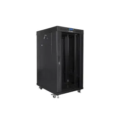 Szafa instalacyjna Rack stojąca 19" 22U 800x800 Drzwi | PartsPC.pl