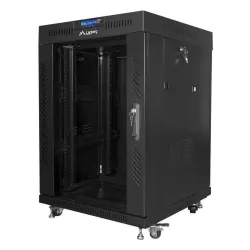 Szafa instalacyjna Rack stojąca 19" 15U 800x1000 Drzwi | PartsPC.pl