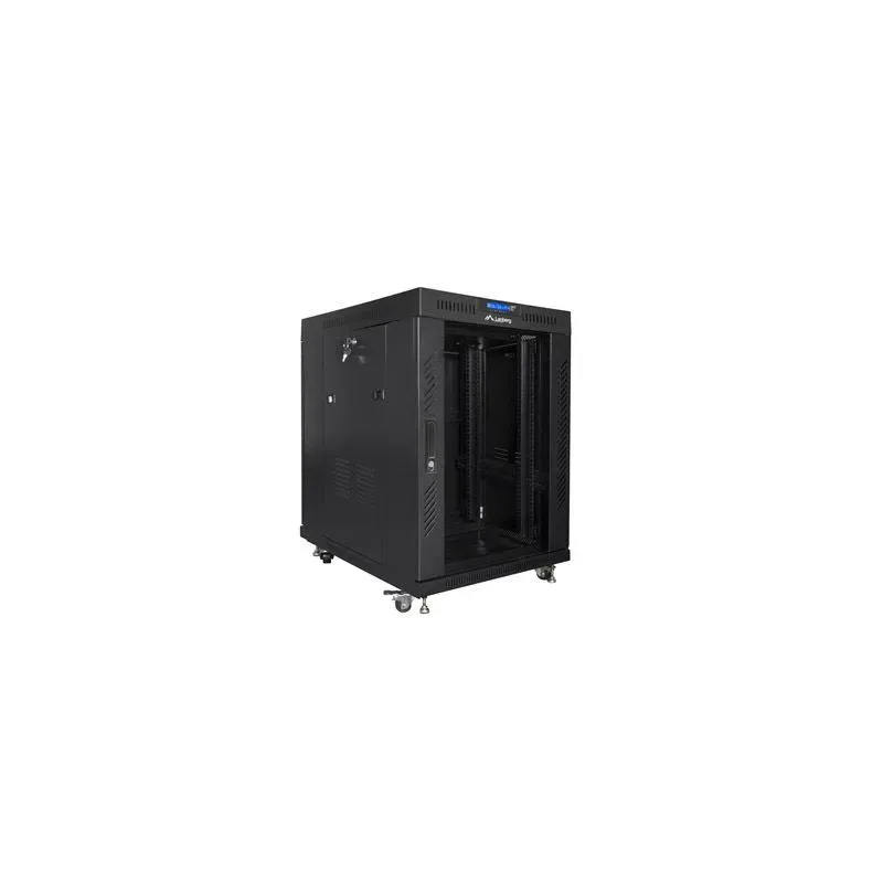 Szafa instalacyjna Rack stojąca 19" 15U 800x1000 Drzwi | PartsPC.pl