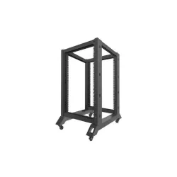 Stojak Open Rack Lanberg OR01-6818-B 18U 600x800 czarny | PartsPC.pl