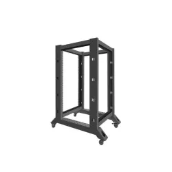 Stojak Open Rack Lanberg OR01-6818-B 18U 600x800 czarny | PartsPC.pl