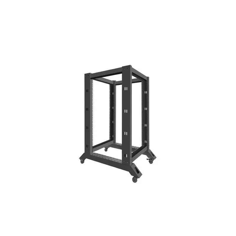 Stojak Open Rack Lanberg OR01-6818-B 18U 600x800 czarny | PartsPC.pl
