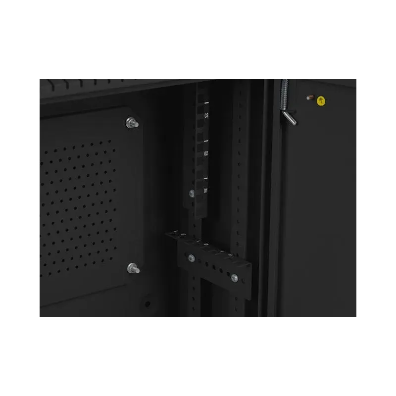 Szafa instalacyjna Lanberg rack wisząca 19" 4U+3U | PartsPC.pl