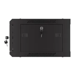 Szafa instalacyjna Lanberg rack wisząca 19" 4U 600x450 | PartsPC.pl