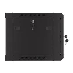 Szafa instalacyjna Lanberg rack wisząca 19" 6U 600x450 drzwi perforowane