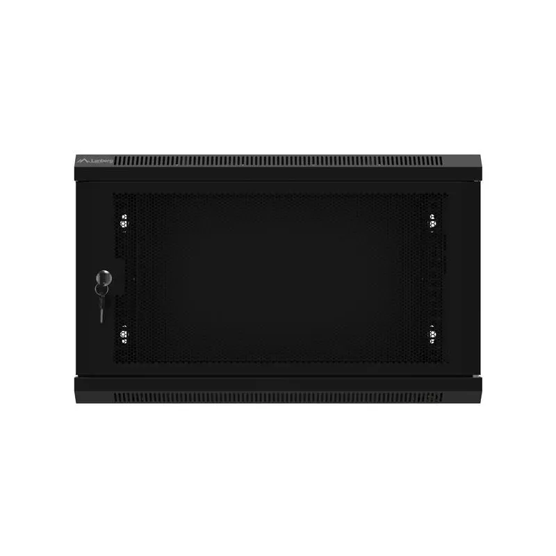Szafa instalacyjna Lanberg rack wisząca 19" 6U 600x450 drzwi perforowane