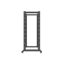 Stojak Open Rack Lanberg 42U 600x1000 czarny | PartsPC.pl