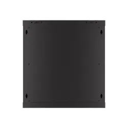 Szafa instalacyjna Rack wisząca 19" 12U 600x450 czarna | PartsPC.pl