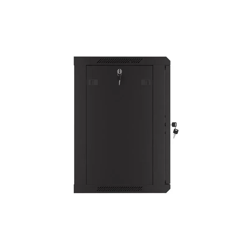 Szafa instalacyjna Rack wisząca 19" 12U 600x450 czarna | PartsPC.pl