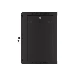 Szafa instalacyjna Rack wisząca 19" 12U 600x450 czarna | PartsPC.pl