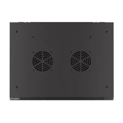 Szafa instalacyjna Rack wisząca 19" 12U 600x450 czarna | PartsPC.pl