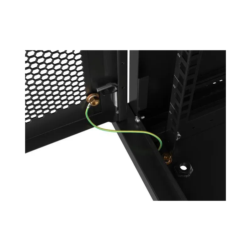 Szafa instalacyjna Rack wisząca 19" 12U 600x450 czarna | PartsPC.pl