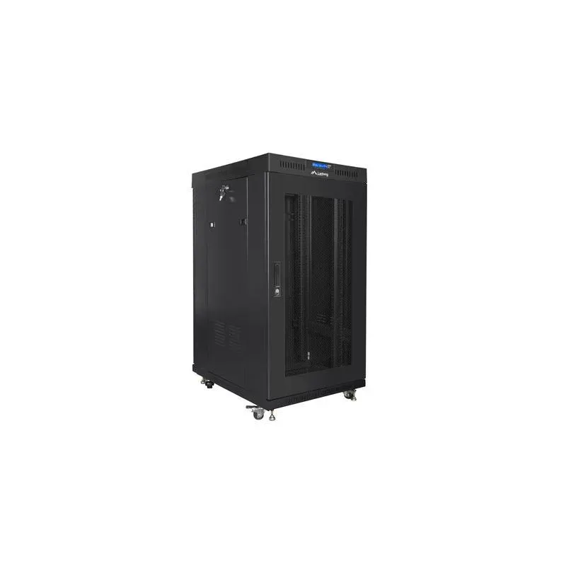 Szafa instalacyjna Rack stojąca 19" 22U 800x800 Drzwi | PartsPC.pl