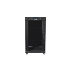 Szafa instalacyjna Rack stojąca 19" 22U 600x800 czarna... | PartsPC.pl