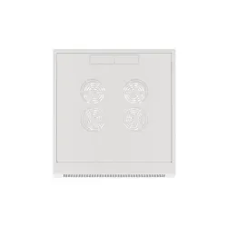 Szafa instalacyjna Lanberg rack wisząca 19" 4U 600 drzwi szklane szara