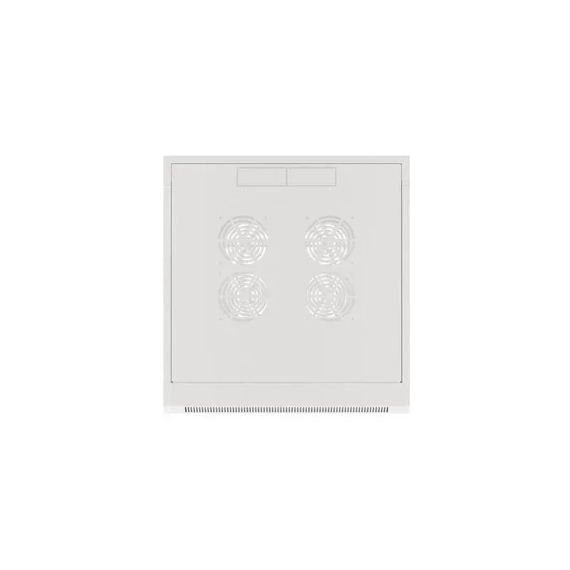 Szafa instalacyjna Lanberg rack wisząca 19" 4U 600 drzwi szklane szara