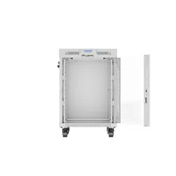 Szafa instalacyjna Rack stojąca 19" 15U 600x600 szara | PartsPC.pl