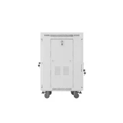 Szafa instalacyjna Rack stojąca 19" 15U 600x600 szara | PartsPC.pl