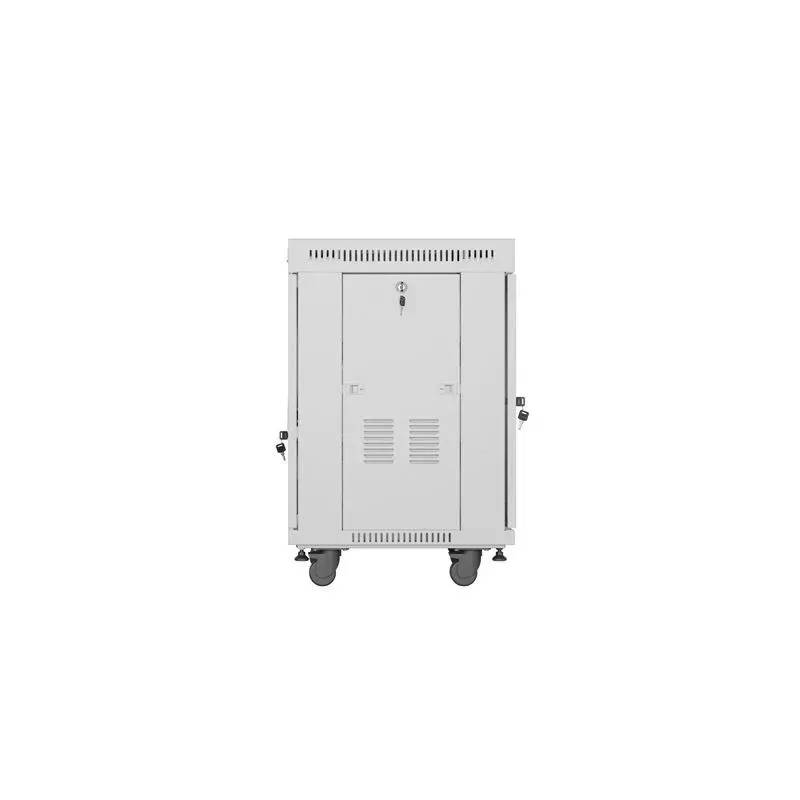 Szafa instalacyjna Rack stojąca 19" 15U 600x600 szara | PartsPC.pl