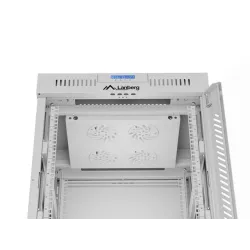 Szafa instalacyjna Rack stojąca 19" 15U 600x600 szara | PartsPC.pl