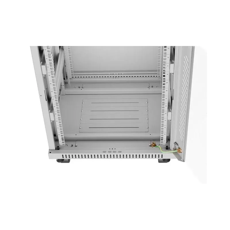 Szafa instalacyjna Rack stojąca 19" 15U 600x600 szara | PartsPC.pl