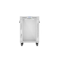 Szafa instalacyjna Rack stojąca 19" 15U 600x600 szara | PartsPC.pl